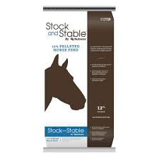 Stock & Stable 50lb 12% Horse Pellet