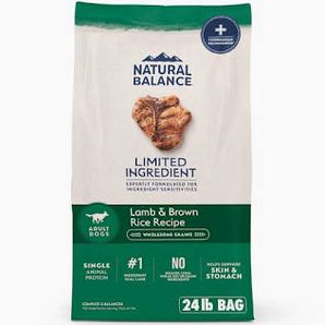 24lb Limited Ingredient Lamb & Brown Rice