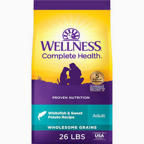 Wellness 26lb fish & sweet potato