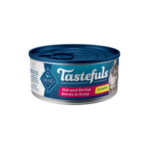 Tastefuls Adult Flaked Fish and Shrimp in Gravy 5.5oz