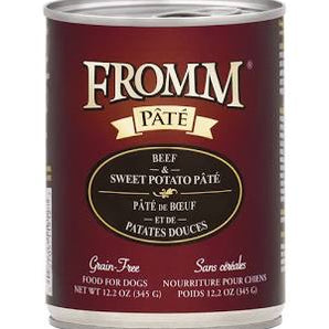 Fromm 12.2oz GF Beef & Sweet Potato Pate
