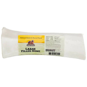 RedBarn Large Filled Bone Natural Cheese & Bacon Flavor