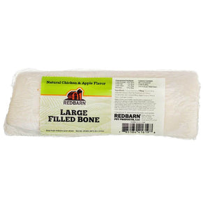 RedBarn Large Filled Bone Natural Chicken & Apple Flavor