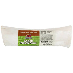 RedBarn Large Filled Bone Peanut Butter Flavor