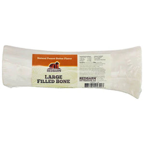 RedBarn Large Filled Bone Natural Peanut Butter Flavor