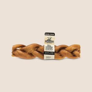 RedBarn Odor Free 7" Braided Bully Stick