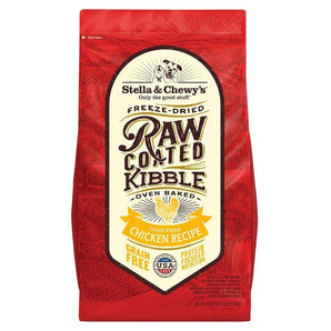 Stella and Chewy's 22lb raw coated chicken recipe dog food