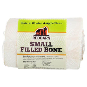 RedBarn Small Filled Bone Natural Chicken & Apple Flavor