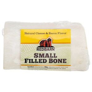 RedBarn Small Filled Bone Natural Cheese & Bacon Flavor