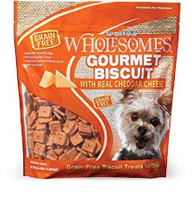 Wholesomes 3lb cheddar cheese biscuit dog treats