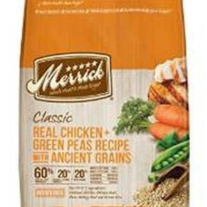 Merrick 25lb chicken green peas