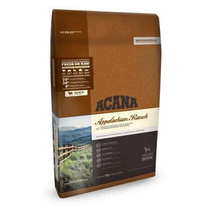 Acana 25lb grain free appalachian ranch dog food