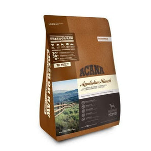 Acana 4.5lb grain free appalachian ranch dog food