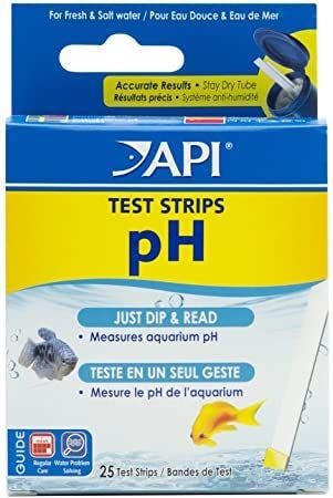 API PH Aquarium Test Stripes - 25ct
