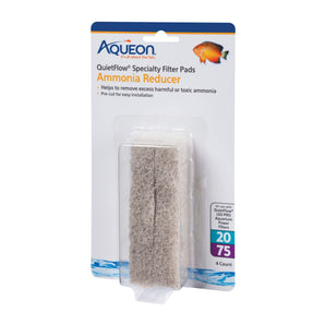 Aqueon ammonia mini pad quiet flow 20/75 fish