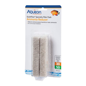 Aqueon ammonia mini pad quiet flow 30/50 fish