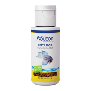 Aqueon betta food .5oz fish