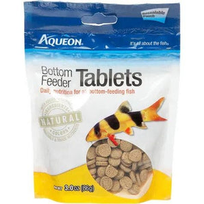 Aqueon bottom feeder tablets pouch 3oz fish