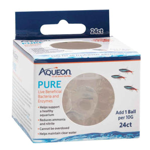 Aqueon pure 10 gallon dose 24 pack fish