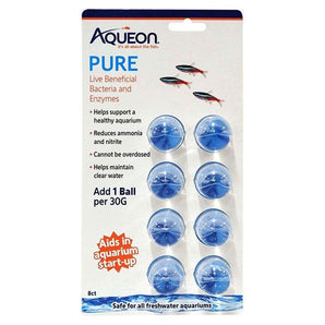 Aqueon pure 30 gallon dose 8 pack fish