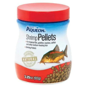 Aqueon shrimp pellets 3.25oz fish