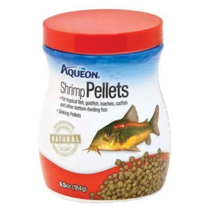 Aqueon shrimp pellets 6.5oz fish