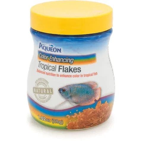 Aqueon tropical color flakes 1.02oz fish