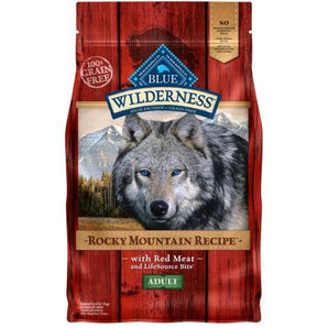 Blue Buffalo Blu 10lb Rocky Mountain Recipe Red Meat Dog Food