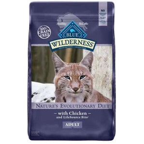 Blue Buffalo Blu Cat 12lb Wilderness Chicken Cat Food