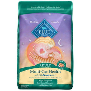 Blue Buffalo Blu Cat 15lb Indoor Health Chicken Rice Cat Food