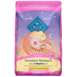 Blue Buffalo Blu Cat 15lb Sensitive Stomach Cat Food