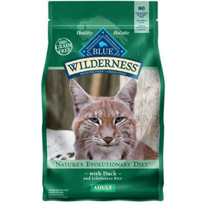 Blue Buffalo Blu Cat 5lb Wilderness Duck Cat Food