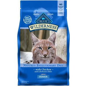 Blue Buffalo Blu Cat 5lb Wilderness Indoor Cat Food