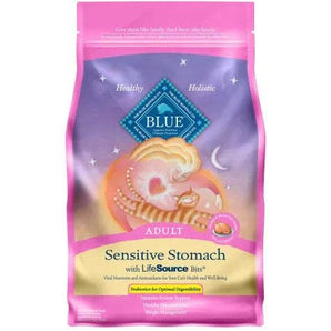 Blue Buffalo Blu Cat 7lb Sensitive Stomach Cat Food