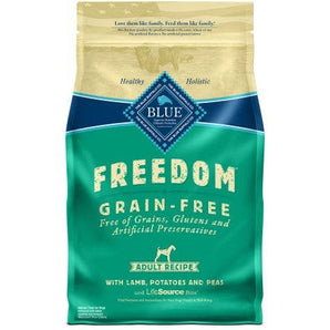 Blue Buffalo Blu Freedom Grain Free 4lb Lamb Dog Food