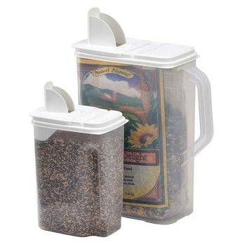 Buddeez 2 pack bird seed dispensers bird