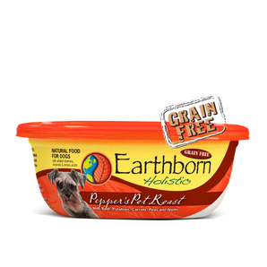 Earthborn Holistic 8oz beef tub dog food