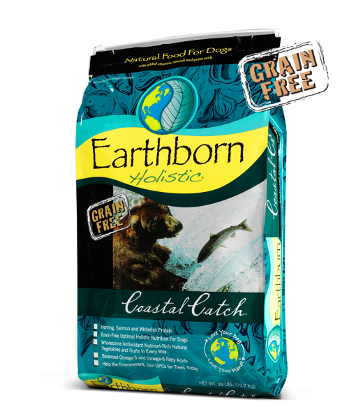 Earthborn Holistic 14lb coastal catch dog food