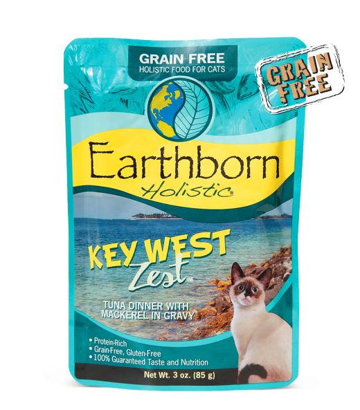 Earthborn Holistic 3oz key west zest cat food