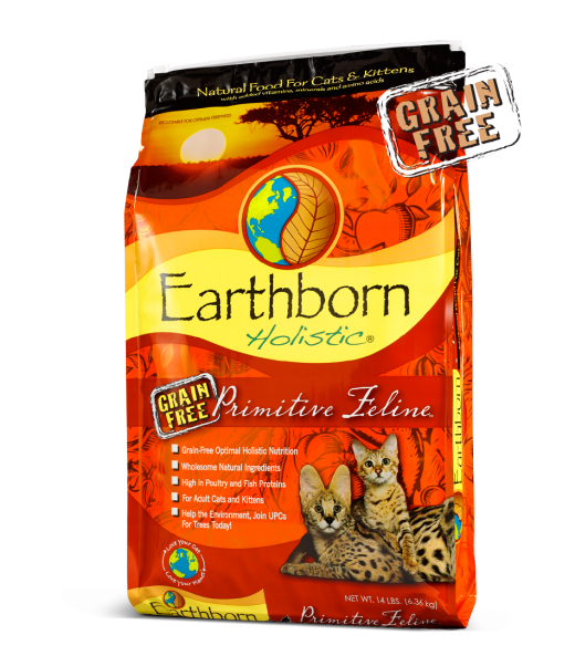 Earthborn Holistic 5lb primitive cat food