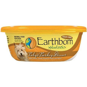 Earthbor nHolistic 8oz turkey tub dog food