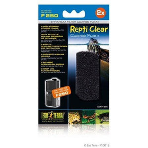 Exo Terra Repti Clear 250 Coarse Foam 2 pack