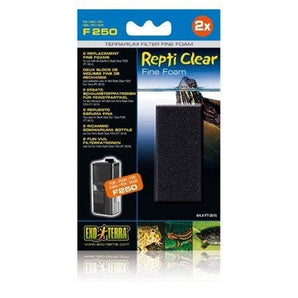 Exo Terra Repti Clear 250 Fine Foam 2 pack