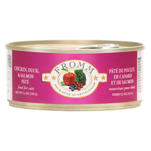 Fromm Cat 5.5oz Chicken, Duck & Salmon Pâté Cat Food