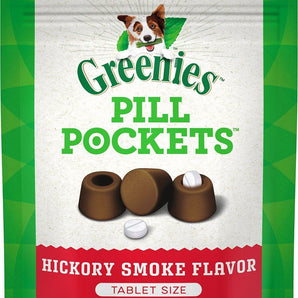 Greenies 15.8oz Capsule Pockets Hickory