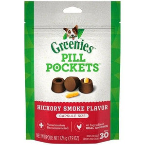 Greenies 7.9oz Capsule Pocket Hickory