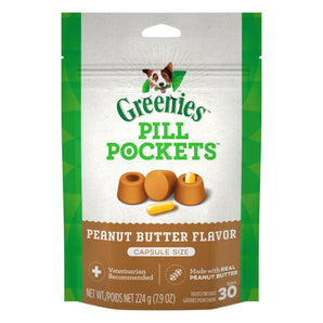 Greenies 7.9oz Capsule Pockets Peanut Butter