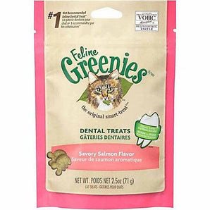 Greenies Feline 5.5oz Dental Salmon