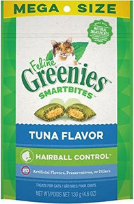 Greenies Feline 4.6oz Hairball Treats - Tuna