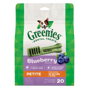 Greenies 12oz Petite Blueberry Dental Treats